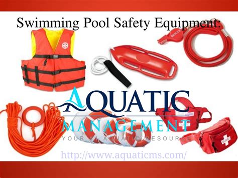 Swimming pool safety equipment by Aquatic Management - Issuu