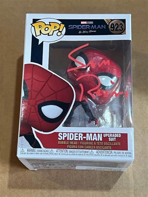 SAM RAIMI Signed Autographed Spider Man Funko Pop - Etsy