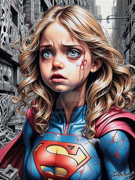 Street Art Fan Art Supergirl by Toothcheek on DeviantArt