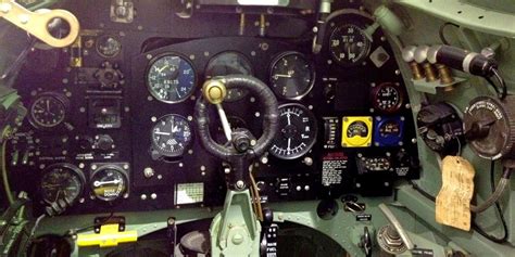 Supermarine Seafire cockpit. | The Gazing Skyward TV Google+ Archive