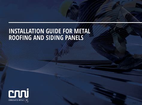 Metal Roofing and Siding Installation Guide | Corrugated Metals