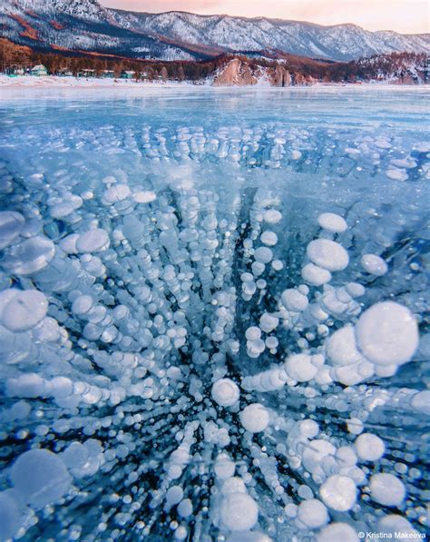 esplaobs: METHANE BUBBLES FROZEN IN LAKE BAIKAL Image Credit ...