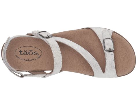 Taos Footwear Beauty 2 (black Printed Leather) Women's Sandals - Lyst