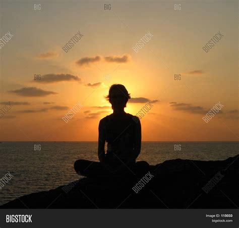 Sunset Meditation Image & Photo (Free Trial) | Bigstock