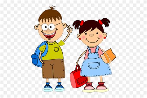 School Children Clipart School, Children - School Children Clip Art - FlyClipart