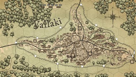 My first foray into wonderdraft... a Vallaki (Curse of Strahd) map : r ...