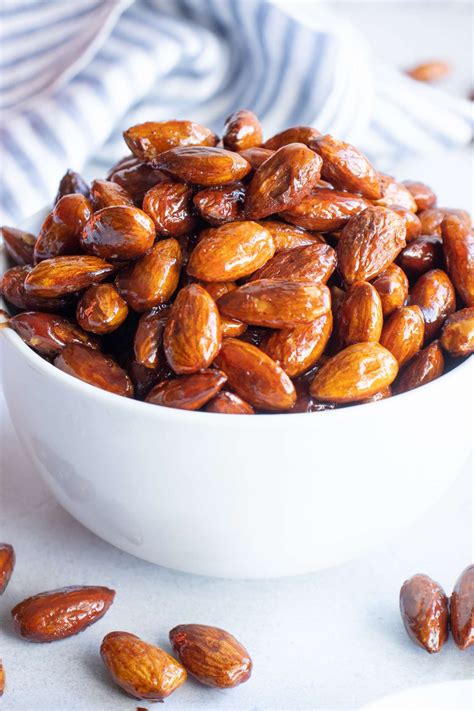 Easy Honey Roasted Almonds - Sunny with Shadows