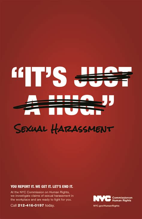 Sexual Harassment At Work | NYC Human Rights