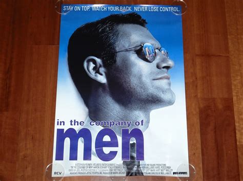 ORIGINAL MOVIE POSTER IN THE COMPANY OF MEN 1997 UNFOLDED SS INTL ONE ...