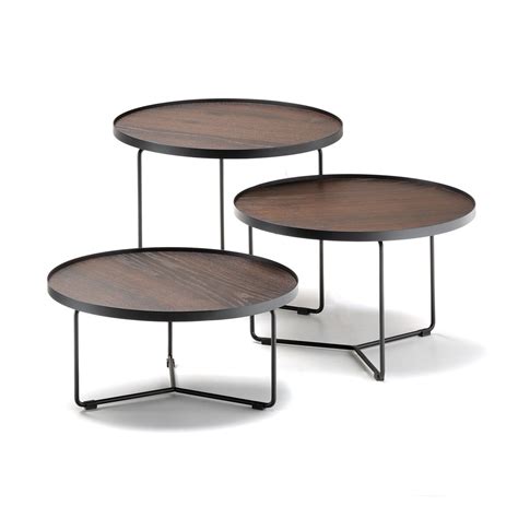 table basse ronde design Billy de Cattelan | DIOTTI.COM | Coffee table wood, Coffee table, Round ...