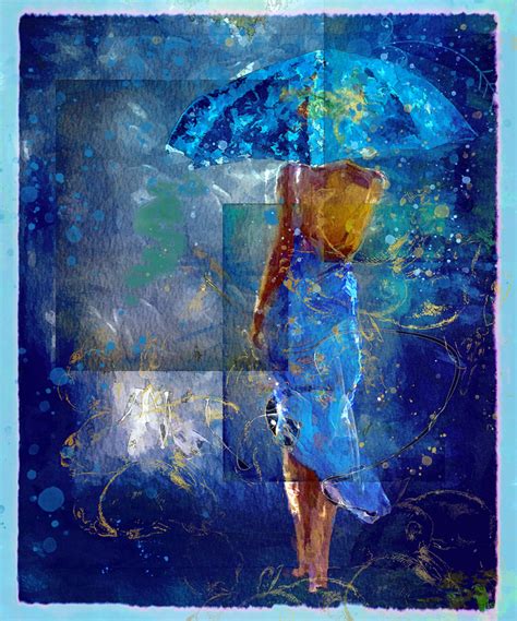 Cheryl Parris Digital Artist | Blue Umbrella