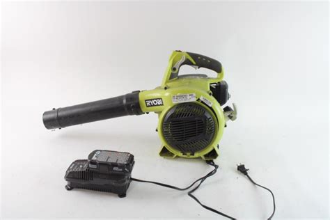 Ryobi Gas Blower With Battery & Charger | Property Room