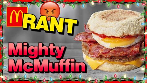 McDonald's Mighty McMuffin Review (RANT) - YouTube