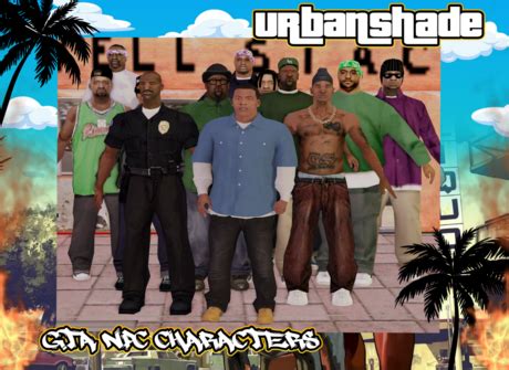 Second Life Marketplace - [UrbanShade]-Gta SA Characters