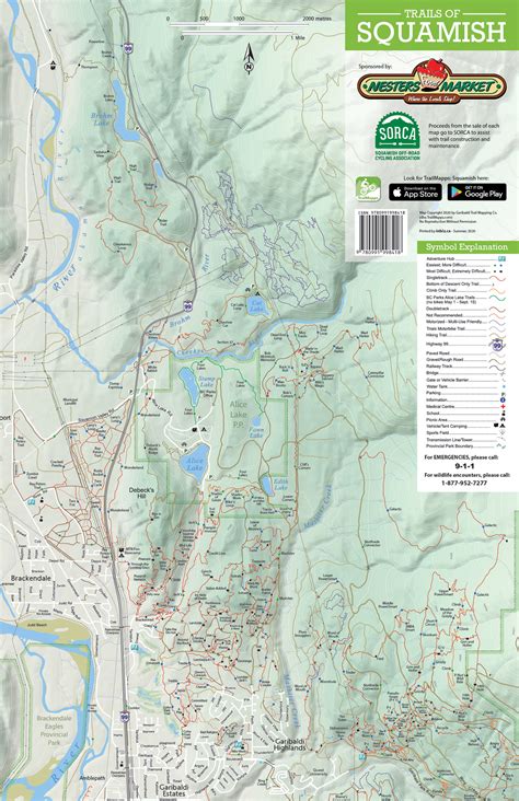 TrailMapps - Squamish Trail Map