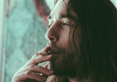 man, guy, beard, people, cigarette, smoke, bokeh, smoking - activity, smoking issues, smoke ...