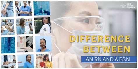 What is the Difference Between an RN and a BSN? - Best Choice Schools