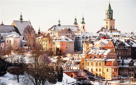 Lublin, Poland, Polish, cityscape, Tourism, tourist, Europe, winter HD ...