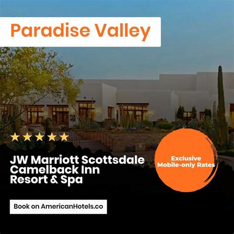 JW Marriott Scottsdale Camelback Inn Resort & Spa | Resort spa ...