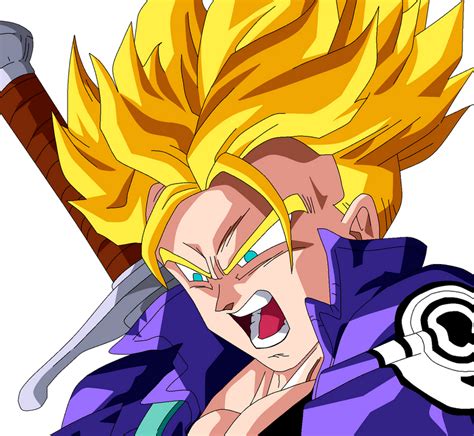 Trunks Super Saiyan by SbdDBZ on DeviantArt