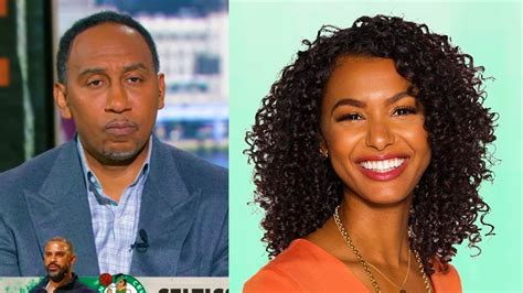 Stephen A Smith and Malika Andrews Argue Over Ime Udoka Suspension ...