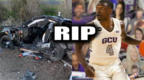 BREAKING NEWS: COLLEGE BASKETBALL PLAYER DIES IN CAR CRASH - YouTube