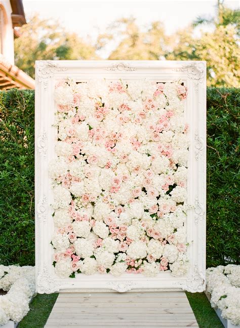 Wedding Ideas: Flower Wall Inspiration for Your Ceremony & Reception ...