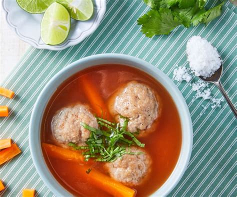 Sopa de albóndigas - Cookidoo® – the official Thermomix® recipe platform