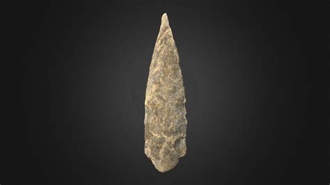 Morrow Mountain II Stemmed (312a170) - Download Free 3D model by RLA Archaeology (@rla ...