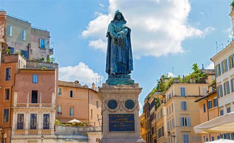 Giordano Bruno statue in Rome - Wanted in Rome