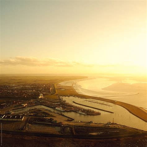 "Wadden Sea Aerial View" by Stocksy Contributor "Urs Siedentop & Co" - Stocksy