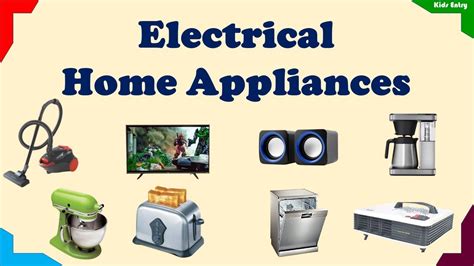 35+ Electrical Home Appliances |Household Appliances | Learn About ...