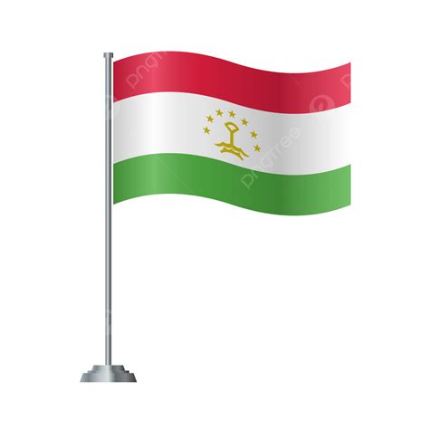 Tajikistan Flag, Tajikistan, Flag, Tajikistan Day PNG and Vector with ...