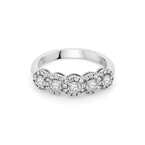 18ct White Gold Eternity Ring - RJ Barber & Sons