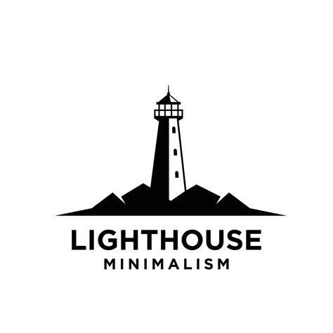 vintage premium minimalism lighthouse vector logo design 2427896 Vector ...