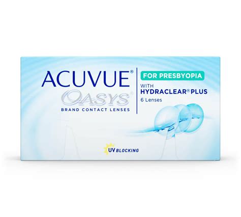 Acuvue Oasys for Presbyopia with Hydraclear Plus | Contactlenzen ...