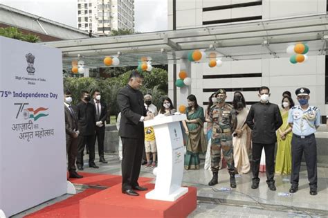 Indian High Commission in Dhaka celebrates 75th Independence Day