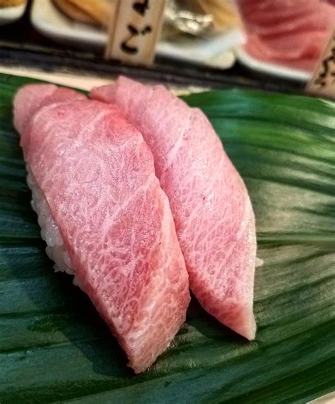 [I Ate] Fatty Tuna Belly Nigiri Sushi : r/food