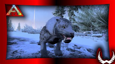 X-Sabertooth Taming Level 145 | Ark Genesis Series EP6 - YouTube