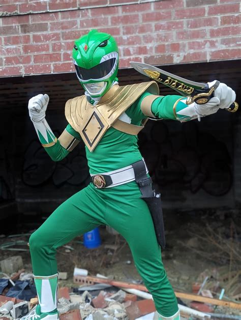 (self) Green Ranger Cosplay by me : r/powerrangers