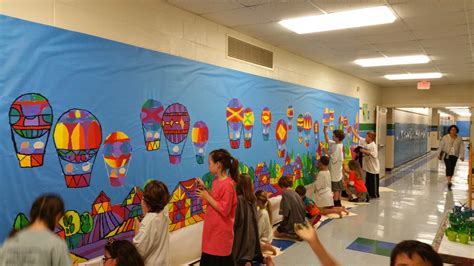 Paintbrush Rocket: Collaborative Mural Painting!!!