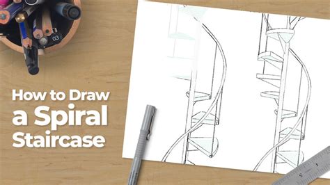 How To Draw Spiral Staircase - Internaljapan9