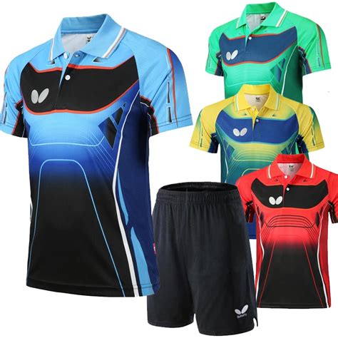 New Quick-drying Table Tennis Suit Uniforms For Men Women Summer Table Tennis Competition ...