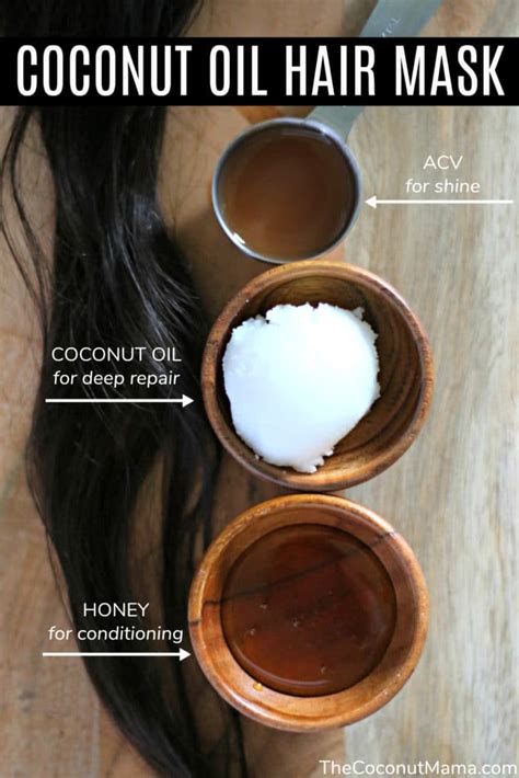 Coconut Oil Hair Mask - Easy DIY Recipe | Coconut Mama