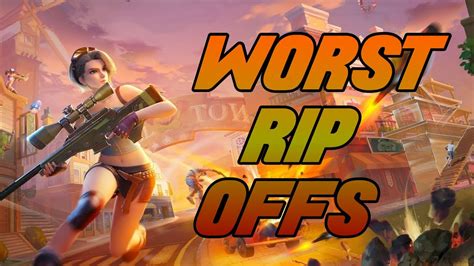 Playing The WORST FORTNITE Rip-Offs!!! - YouTube