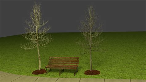 Working on a park scene. Suggestions? : r/blender