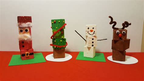 Easy Christmas Crafts for Kids - Hands-On Teaching Ideas - Kindergarten ...