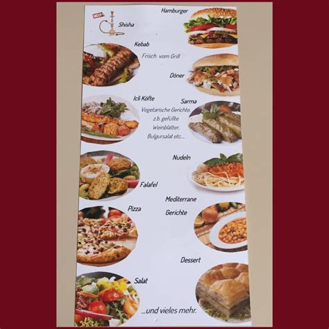 Menu at Istanbul Grill pizzeria, Erfurt