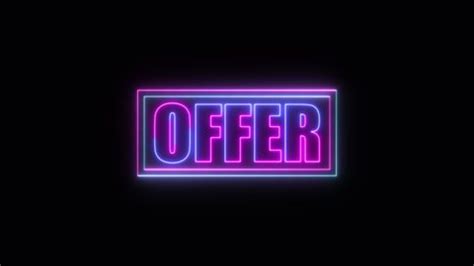 End Sign Neon Style Seamless Loop Stock Footage Video (100% Royalty-free) 34209799 | Shutterstock