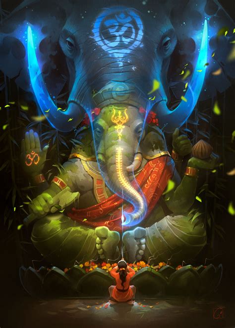 Ganesha | Ganesha art, Lord ganesha paintings, Ganesha painting